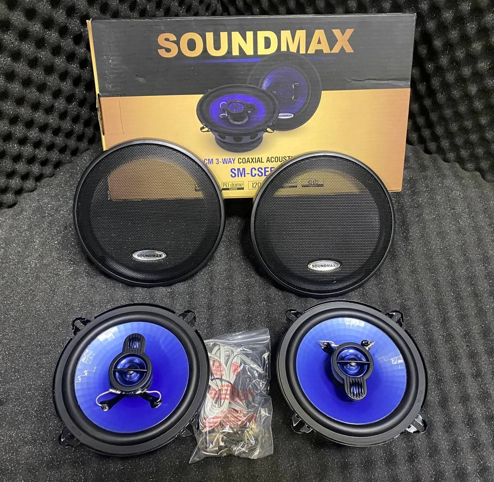 Автомобильная коаксиальная акустика SOUNDMAX SM-CSE503 #1