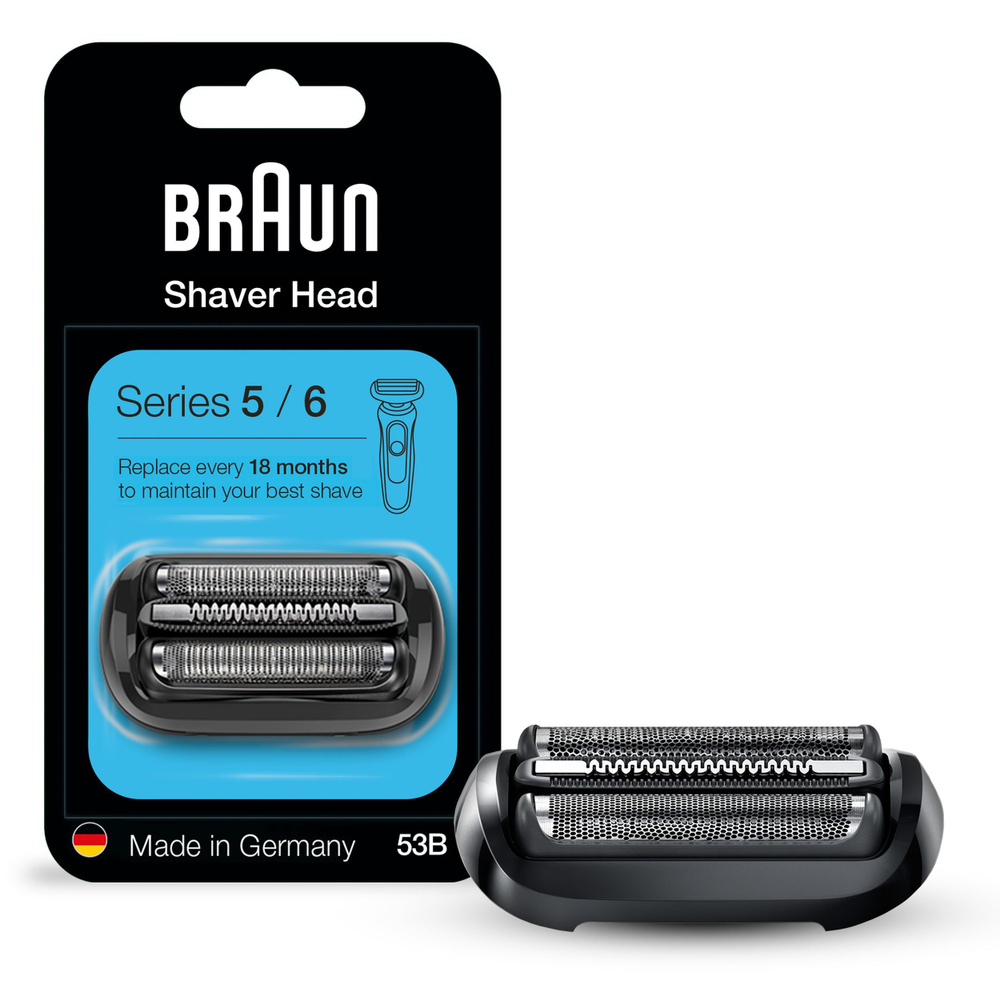 Braun сетка и режущий блок 53B Black для электробритв Braun Series 5, 6  #1