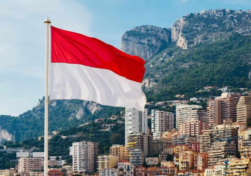 Флаг Монако 50х75 см с люверсами #1