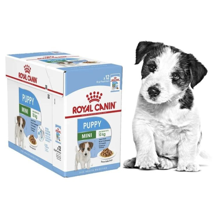 Влажный корм Royal Canin Mini Puppy для щенков мелких пород, кусочки в ...