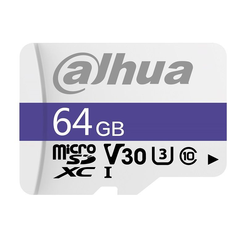 Карта памяти Micro SD 64 Гб Dahua DHI-TF-C100/64GB, для видеонаблюдения, для телефона, для фотоаппарата, #1