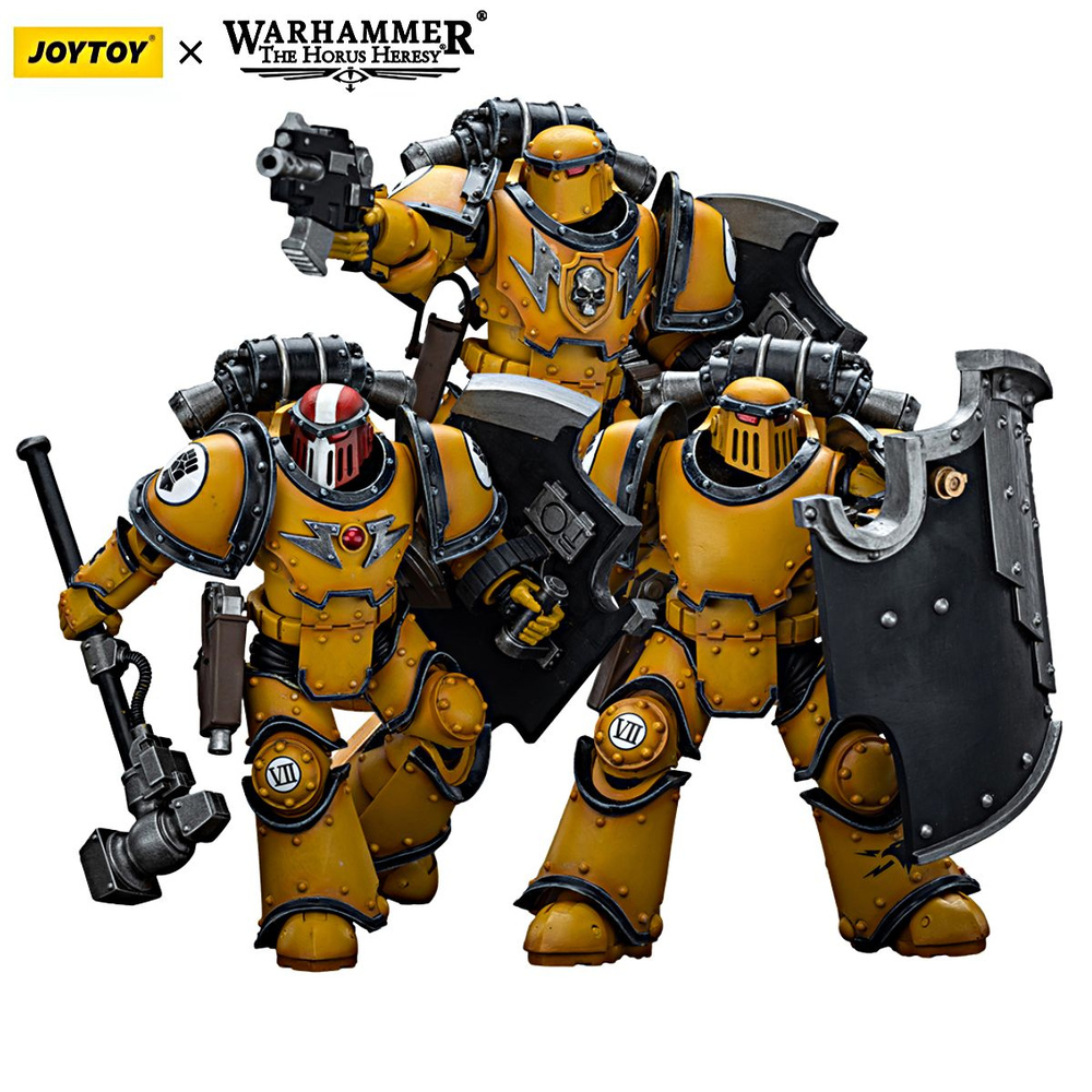 Подвижная фигурка Warhammer 30000 1/18 JOYTOY 3PCS Имперские кулаки ...