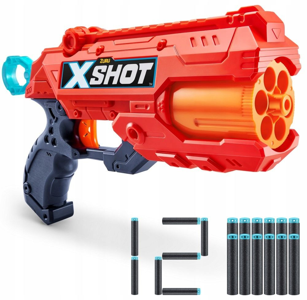 Игрушечное оружие X-Shot Exel Reflex - Игровой Бластер Рефлекс + 12 ...