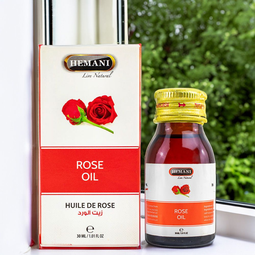 Масло розы Hemani Rose Oil 30 мл #1