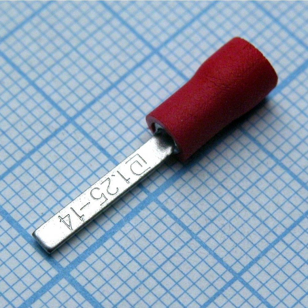 10шт DBV1.25-14 red наконечник кабельный #1