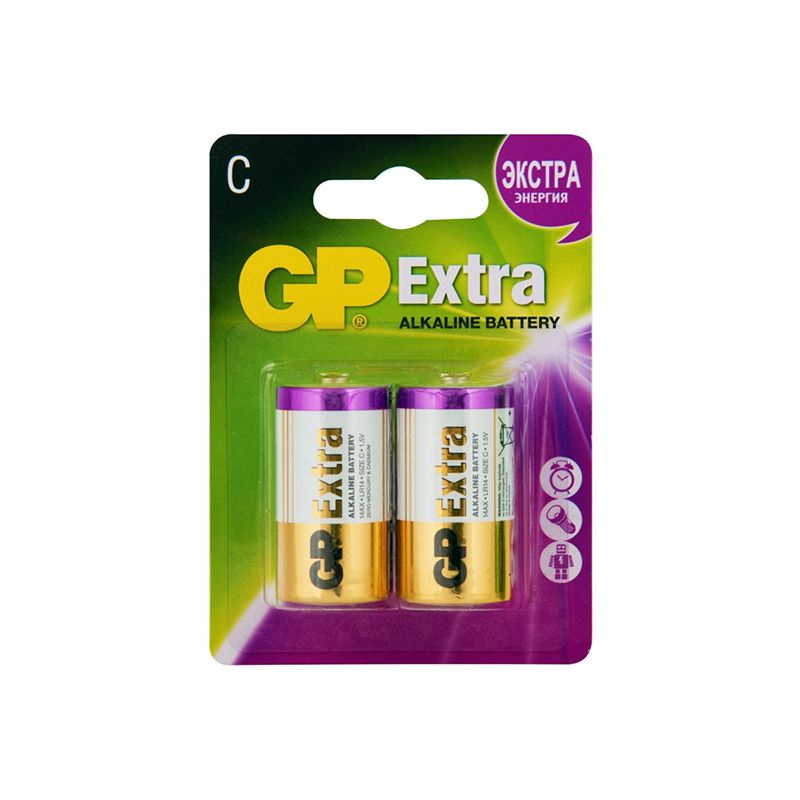 Батарейка C - GP 14AXNEW-2CR2 (2 штуки) - купить с доставкой по ...