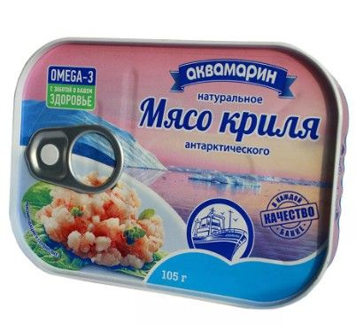 Мясо криля натуральное "Аквамарин" - купить с доставкой по выгодным ...