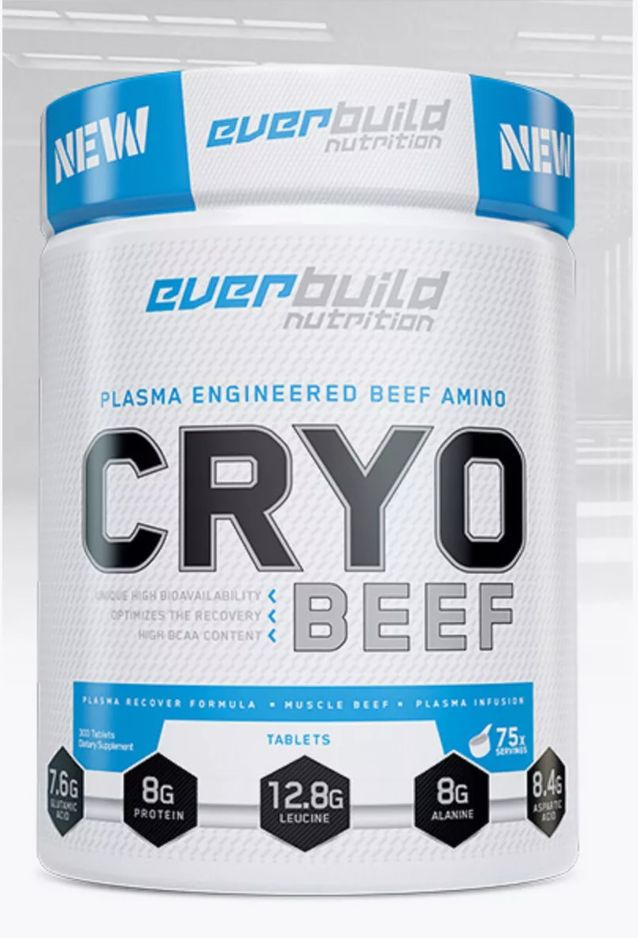 Everbuild Nutrition Аминокислоты. Cryo Beef Amino 8000МГ. 300 tabl. #1