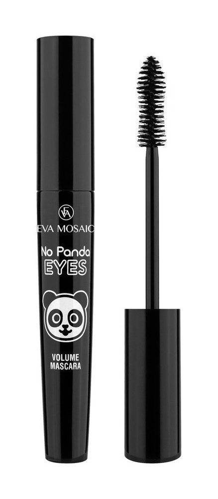 Суперобъемная стойкая тушь для ресниц No Panda Eyes Mascara #1