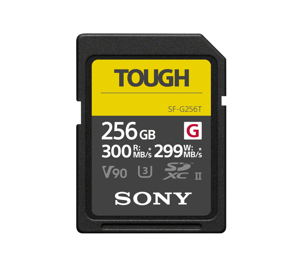 Карта памяти Sony Sony SDXC 256GB Tough UHS-II 299/300Mb/s U3 V90 (SF ...