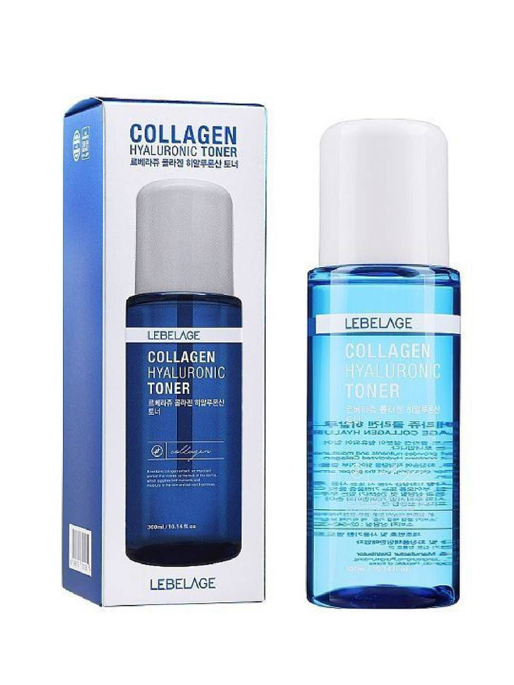 Lebelage / Тонер для лица увлажняющий с гиалуроновой кислотой и коллагеном LEBELAGE COLLAGEN HYALURONIC #1