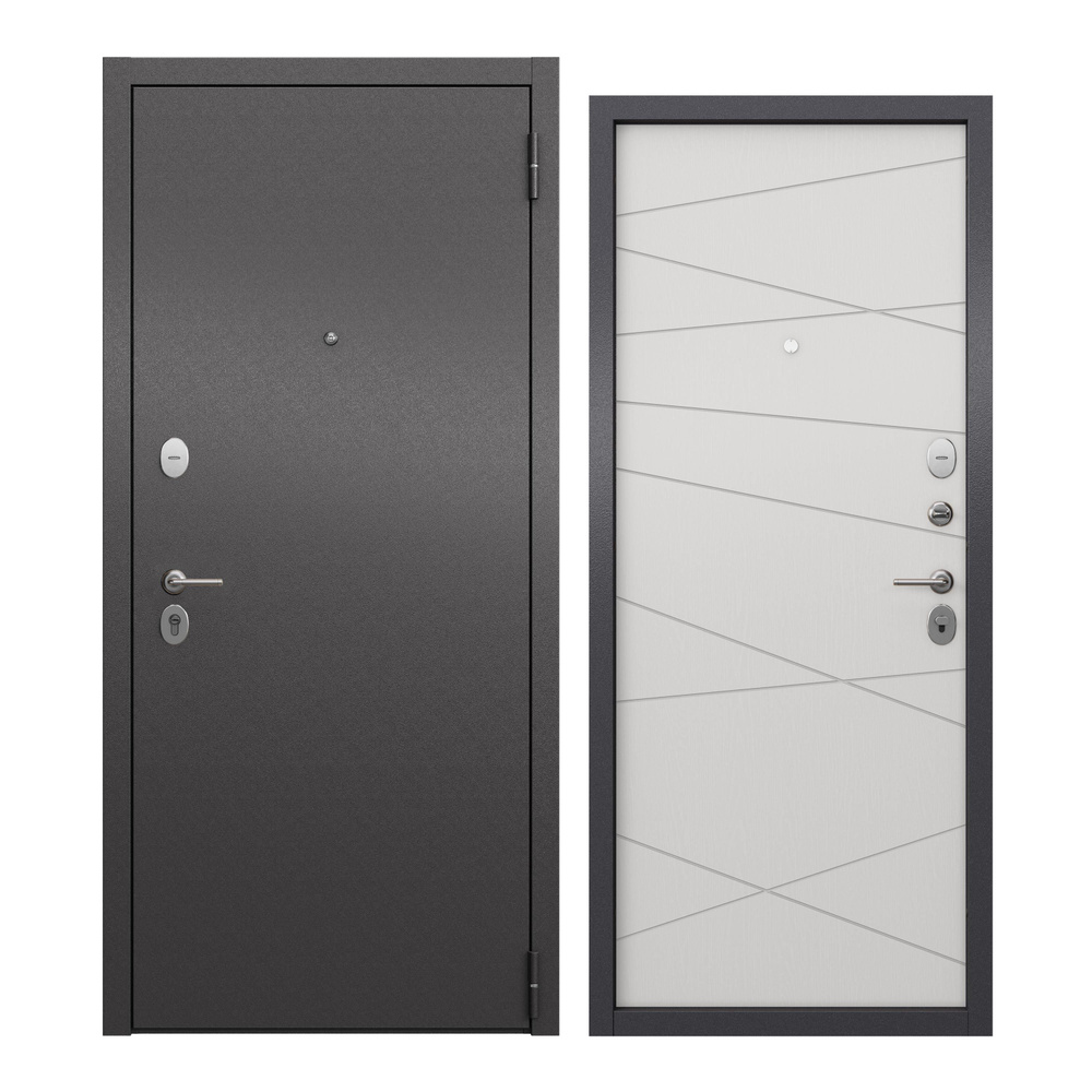 Дверь входная для квартиры Unicorn металлическая Apartment X 960х2050, открывание вправо, антивандальное #1