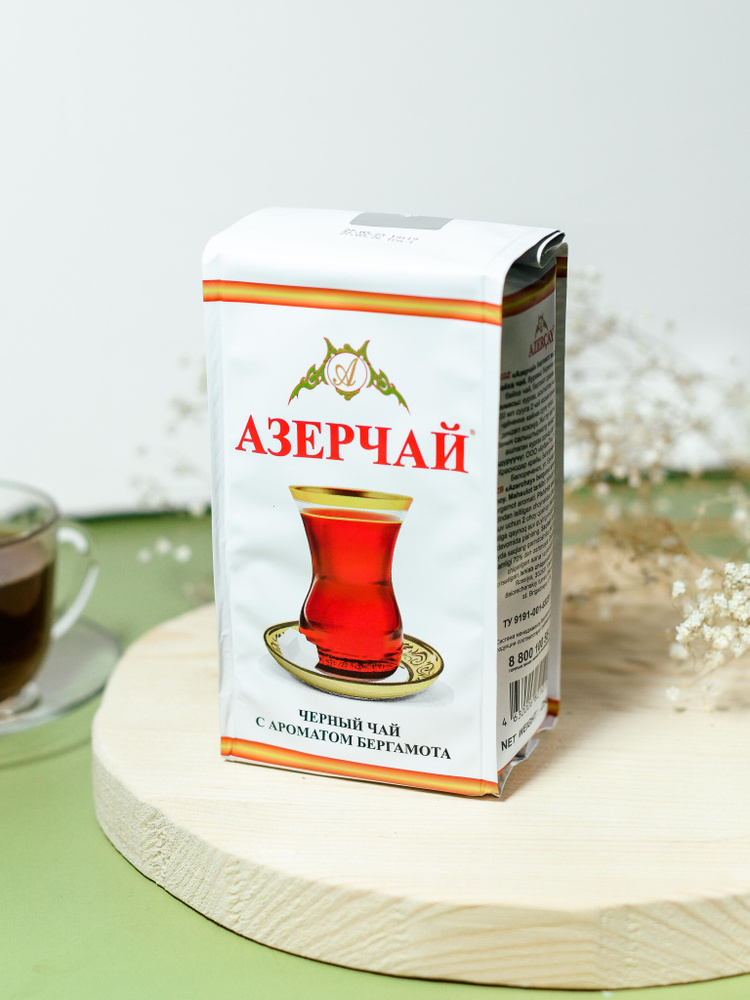Чай черный АЗЕРЧАЙ бергамот 250 гр. (02/07) №6 #1