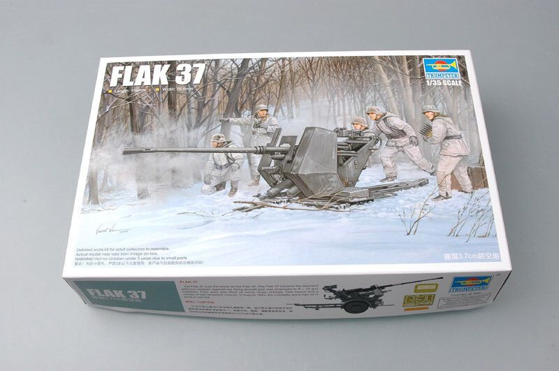 Trumpeter 1/35 02310 Немецкая зенитная артиллерия 37 Танки #1