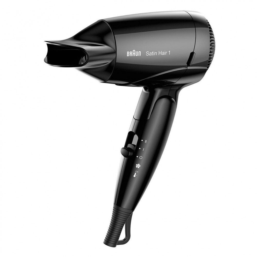 Фен для волос Braun HD350 1600 Вт, черный #1