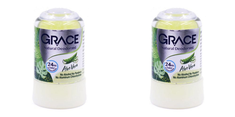 Grace Дезодорант Natural Aloe Vera, кристаллический, 50 г, 2 уп #1