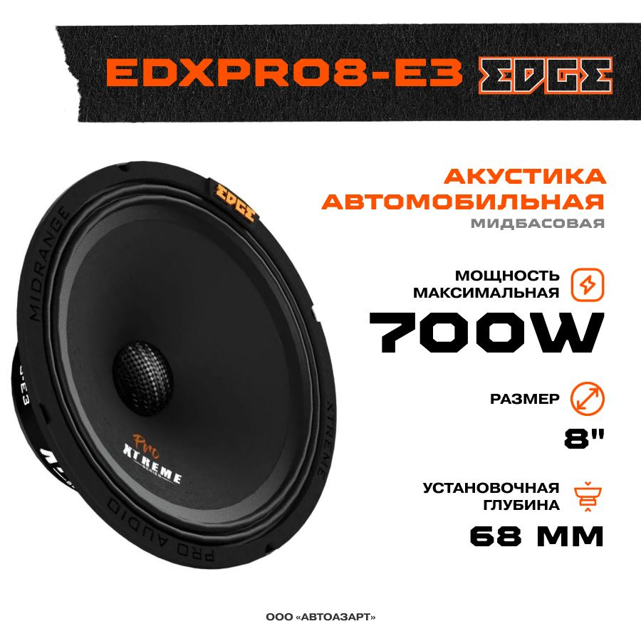 Акустика среднечастотная EDGE EDXPRO8-E3 #1