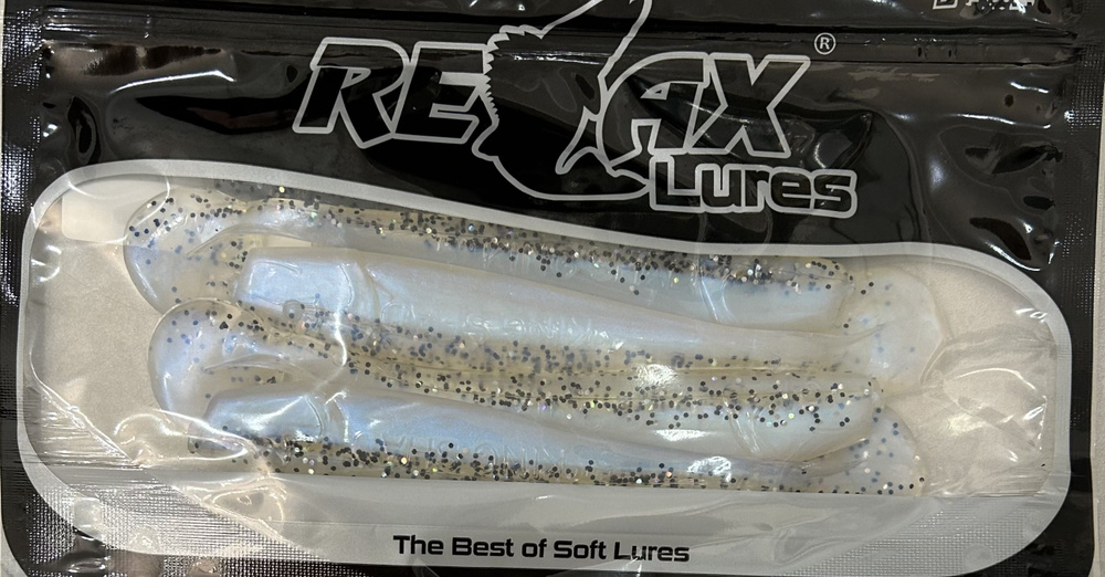 Мягкая приманка RELAX King SHAD 5" (12 см) 5 шт. Цвет #KS5-L038 #виброхвост #мягкая #рыбалка / судак #1