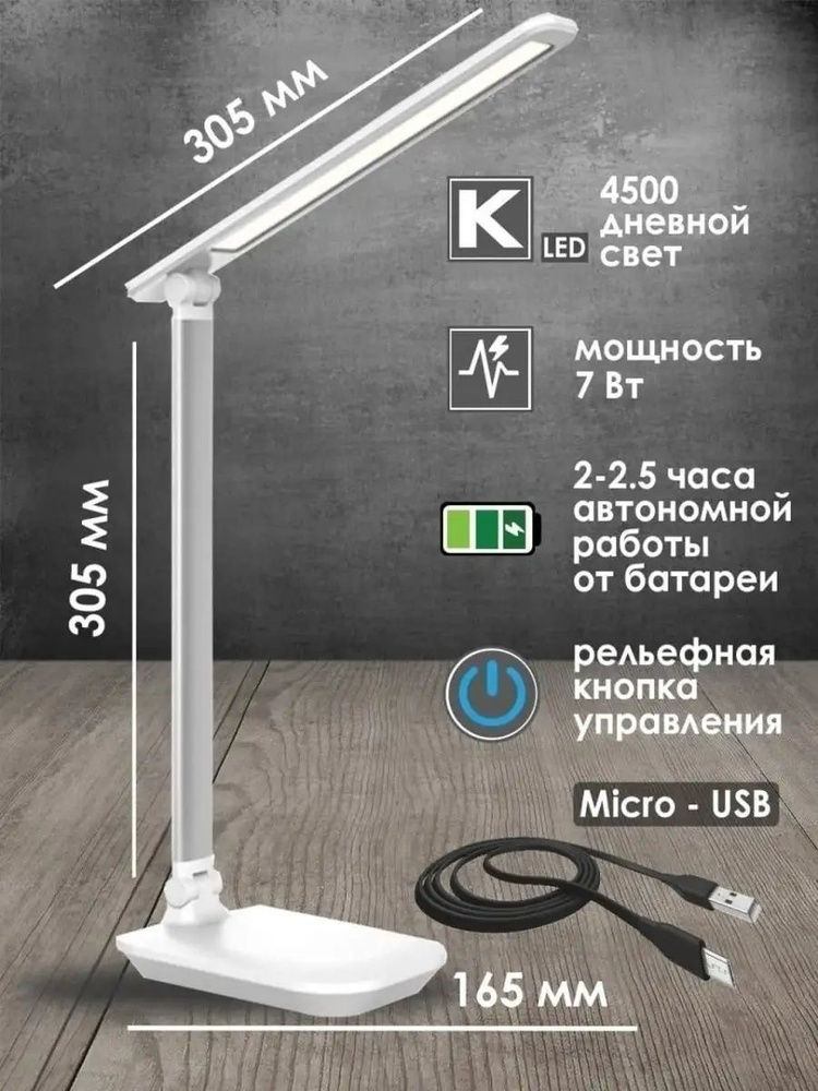 Настольные лампы работающие от USB