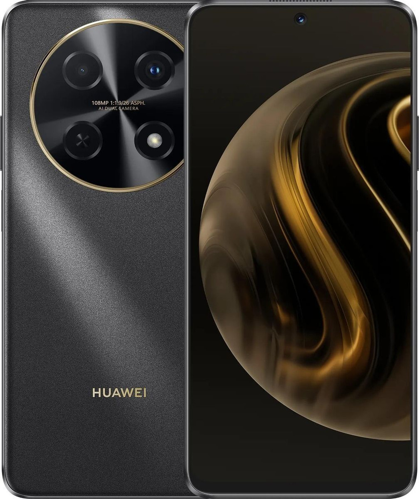 HUAWEI Смартфон Nova 12i 8/128 ГБ, черный