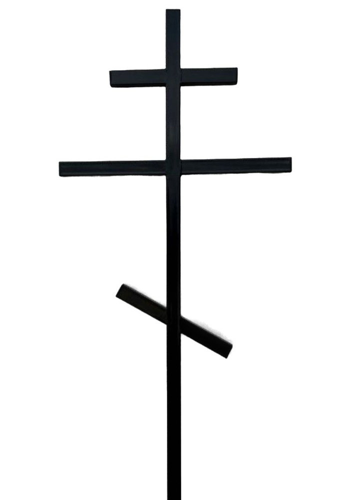 Крест на могилу металлический из трубы купить по выгодной цене в ...