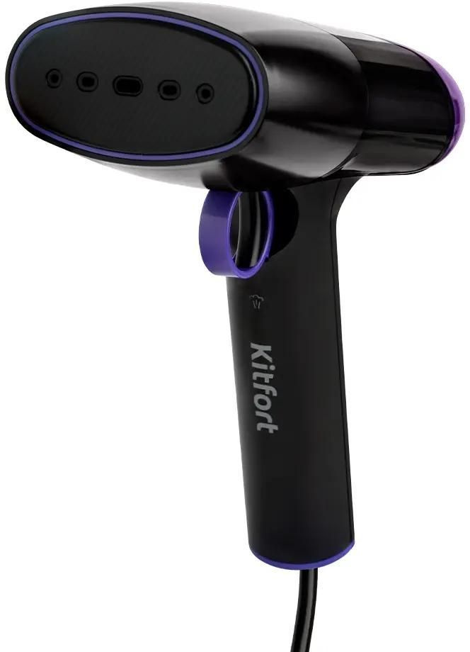 Отпариватель ручной KitFort КТ-9114, черный / фиолетовый #1