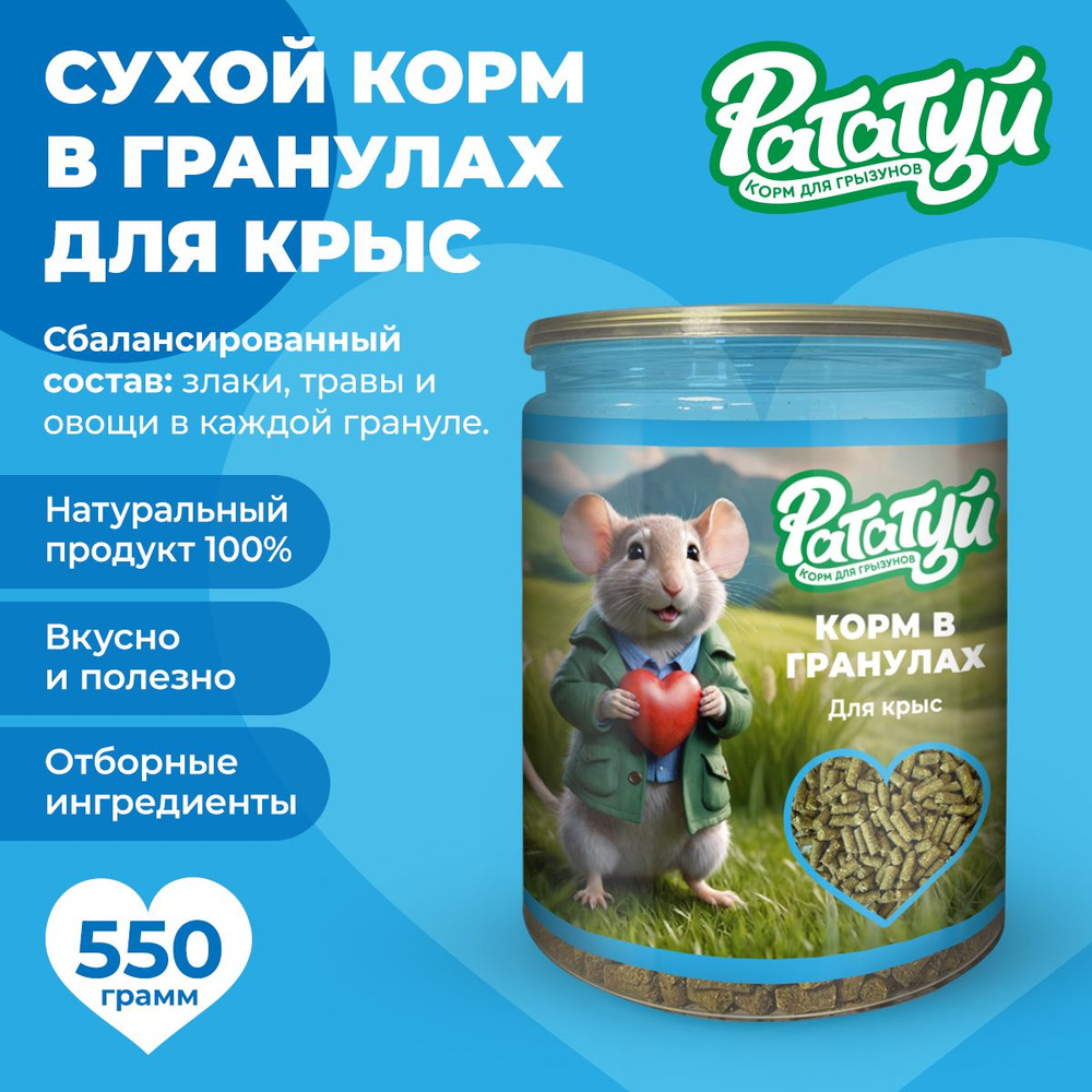 Сухой корм в гранулах для крыс - купить с доставкой по выгодным ценам в ...