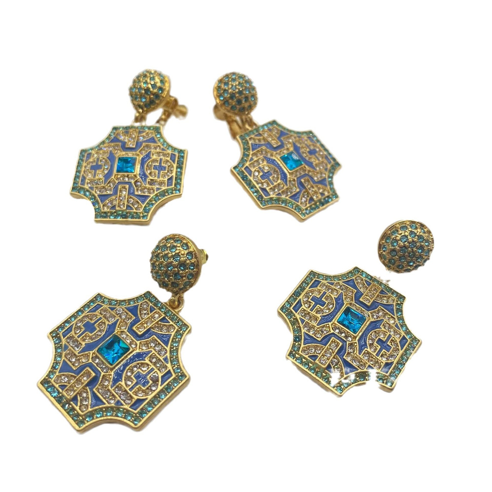 Серьги крупные - купить с доставкой по выгодным ценам в интернет ...