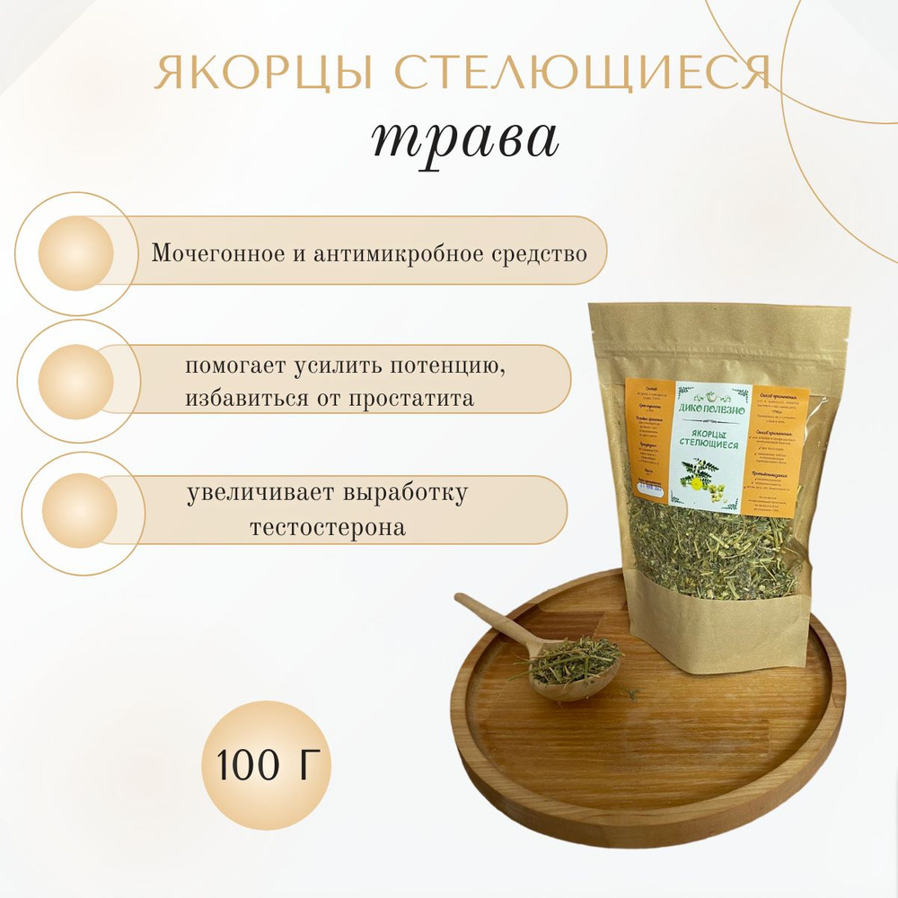 Якорцы стелющиеся трава, 100 гр. #1