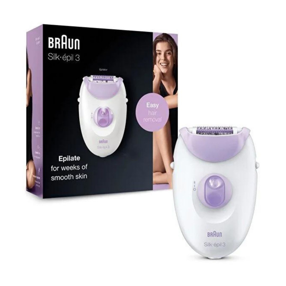 Braun Эпилятор Silk-epil 3 3170 Soft #1