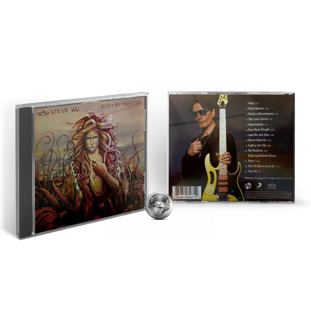 Steve Vai - Modern Primitive (CD) 2017 Mascot, Jewel Музыкальный диск #1