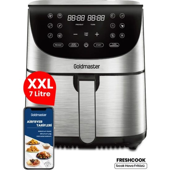 goldmaster Аэрогриль Freshcook  Inox Xl Touch #1