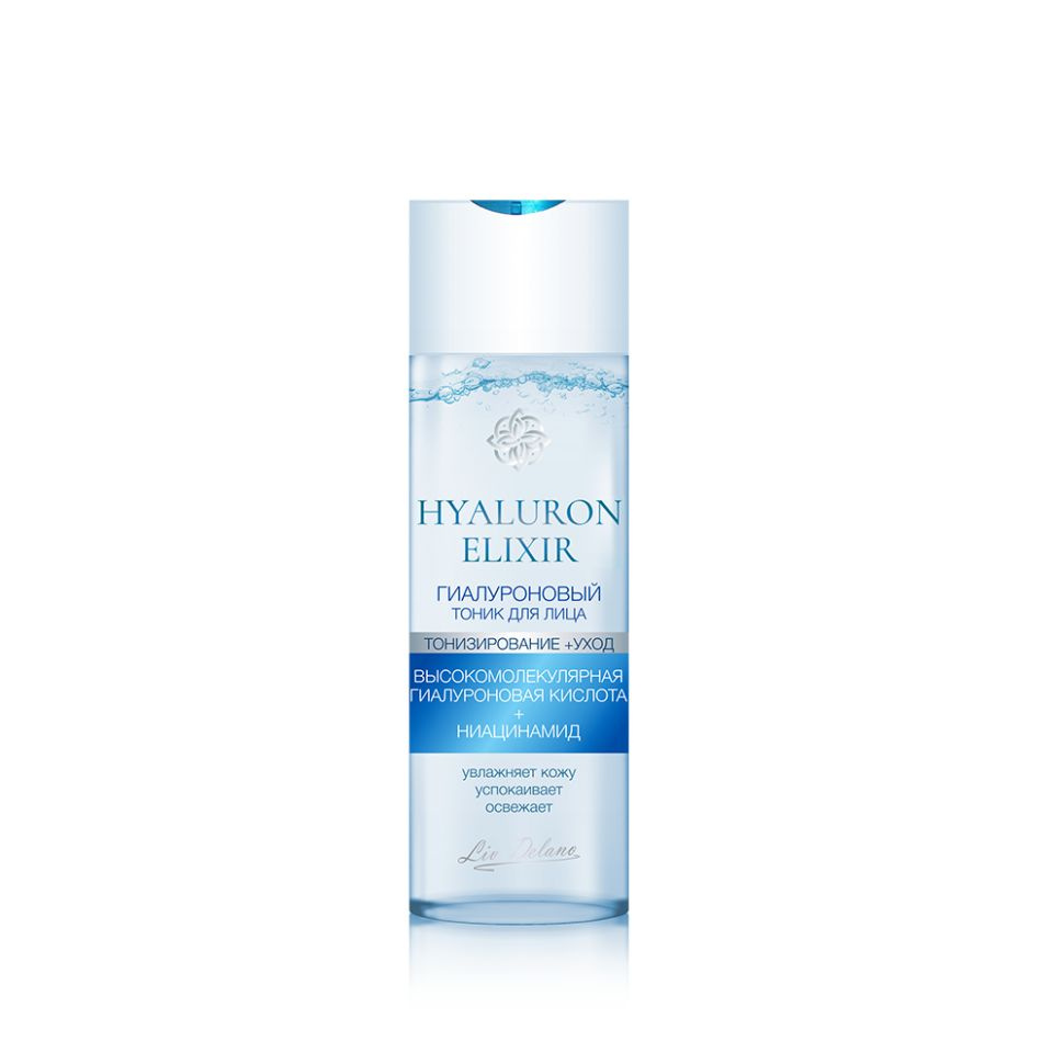 Гиалуроновый тоник для лица Hyaluron Elixir с ниацинамидом и молочной кислотой, 200 мл  #1