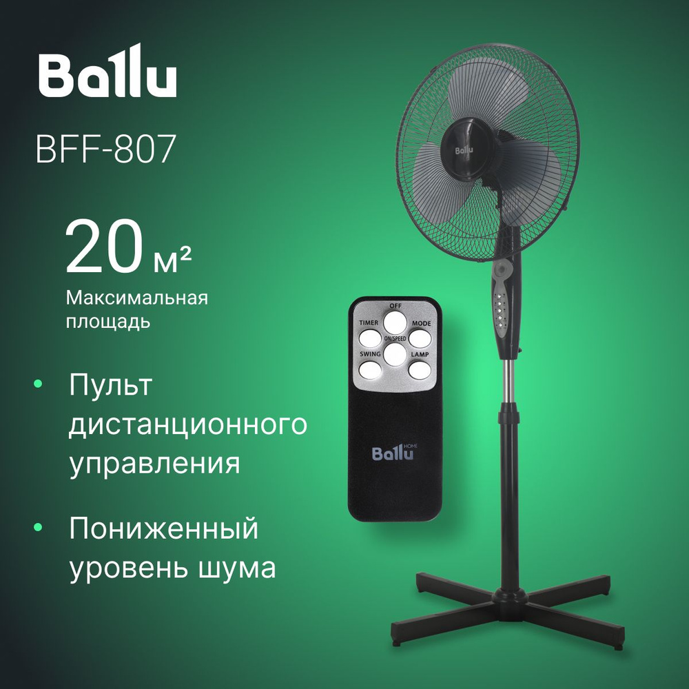 Вентилятор напольный Ballu BFF-807