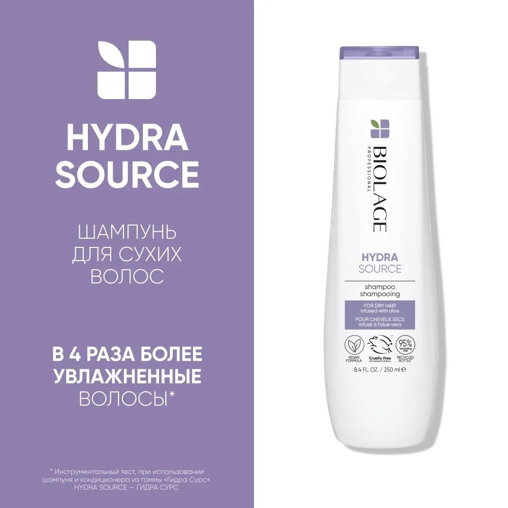 Шампунь для сухих волос Biolage Hydra Source #1