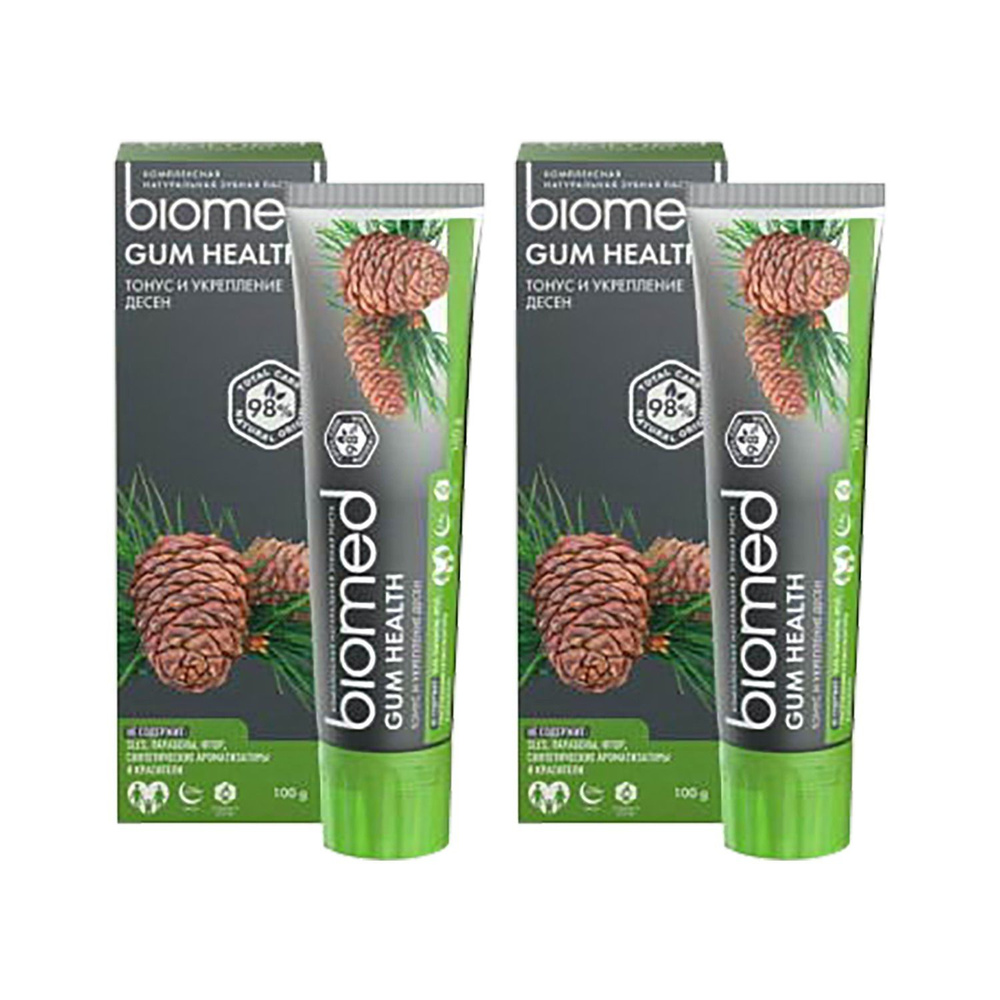 BIOMED Зубная паста gum health здоровье десен 100г 2шт #1