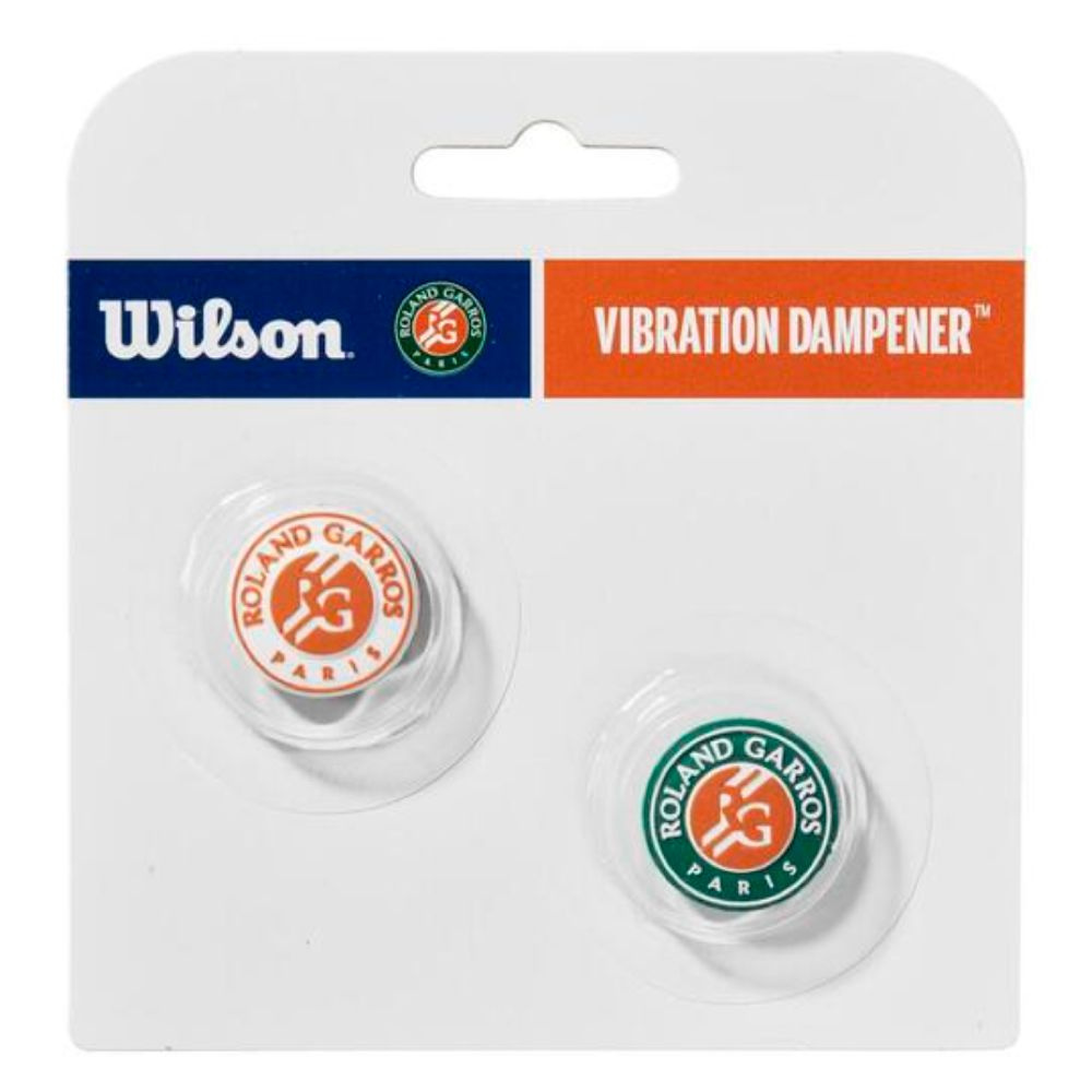 Набор виброгасителей Wilson Roland Garros 2024 Vibration Dampener Clay/Green (2шт)  #1