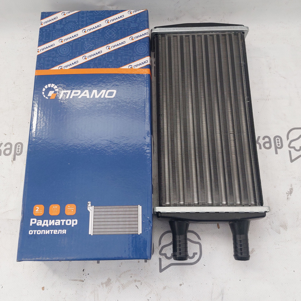 Радиатор отопителя ГАЗель-Бизнес алюминиевый с пластиковыми бочками ...