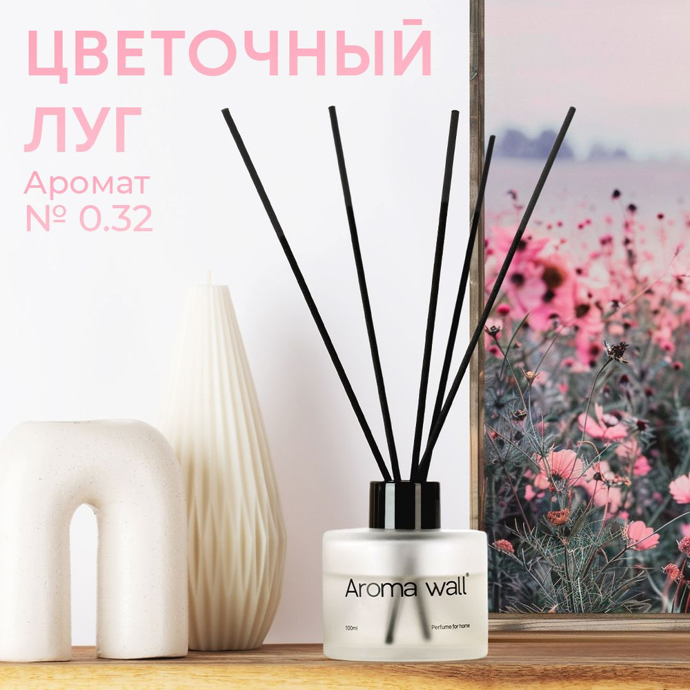 Ароматизатор для дома c ароматом Альпийский луг, диффузор для дома, парфюм Aroma wall - N.032  #1