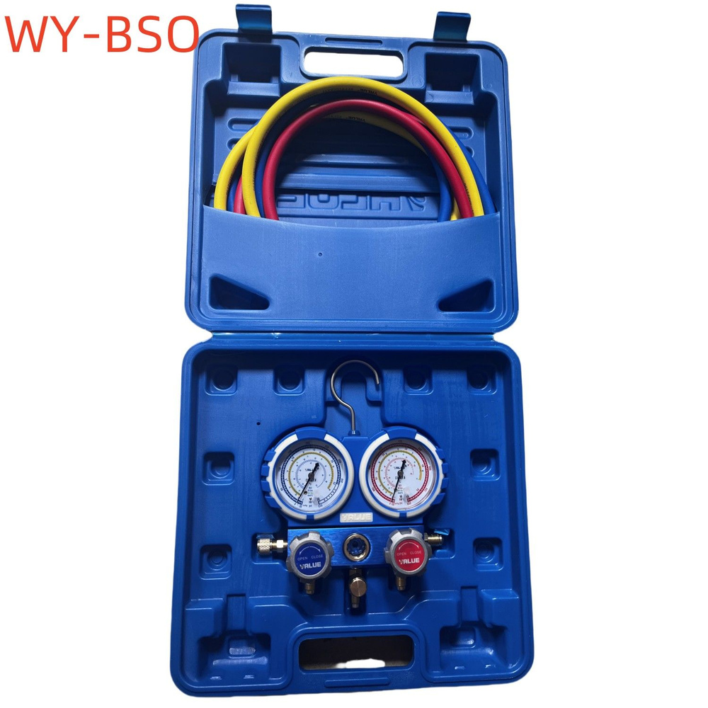 Манометрический коллектор Value VMG-2-R410a-B (R22, R134a, R410A, R407C ...