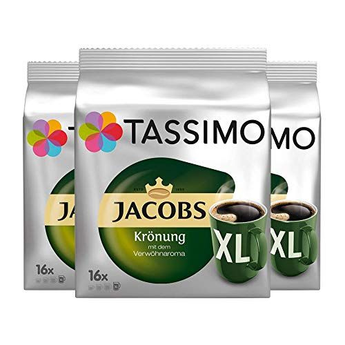 Кофе в капсулах Tassimo Jacobs Kronung XL, 48 капсул #1