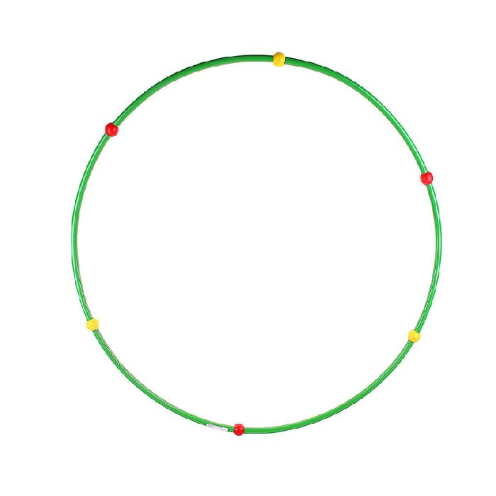 Обруч гимнастический стальной с массажными шариками 900мм - купить с ...