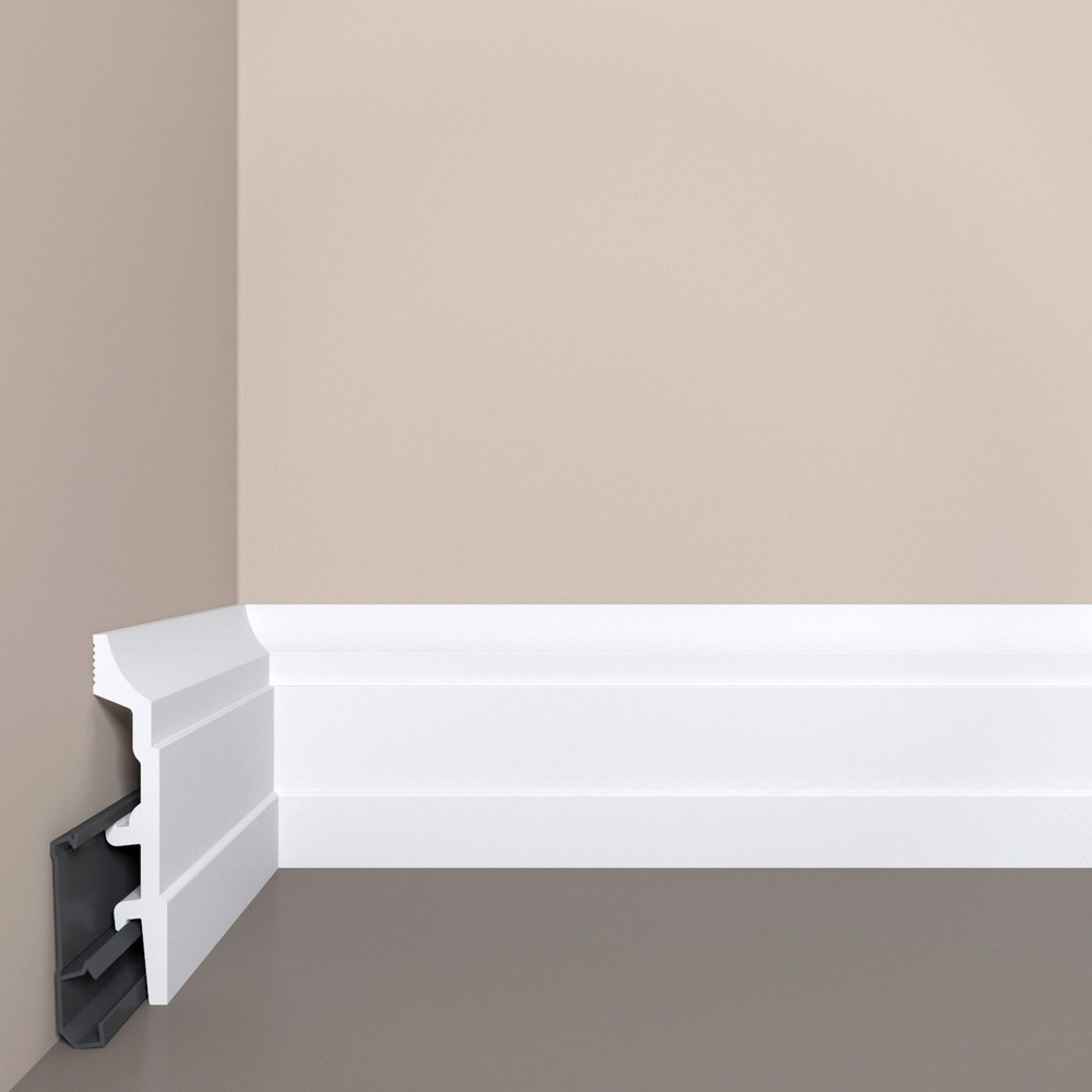 Плинтус с монтажной планкой Bello Deco П26 100*20*2000мм купить на OZON ...