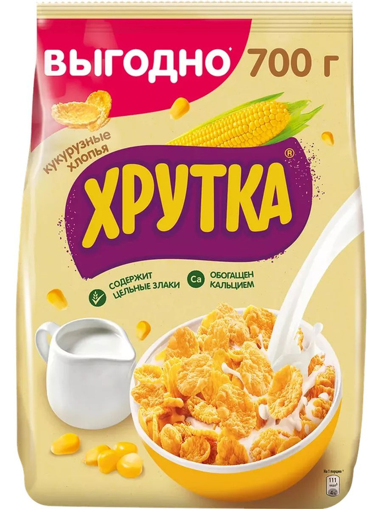 Хлопья кукурузные NESTLE Хрутка, хрустящие обогащенные #1