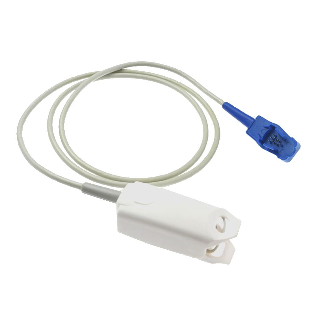 Многоразовый датчик SPO2 для пальцевых зажимов взрослых для мониторов ...