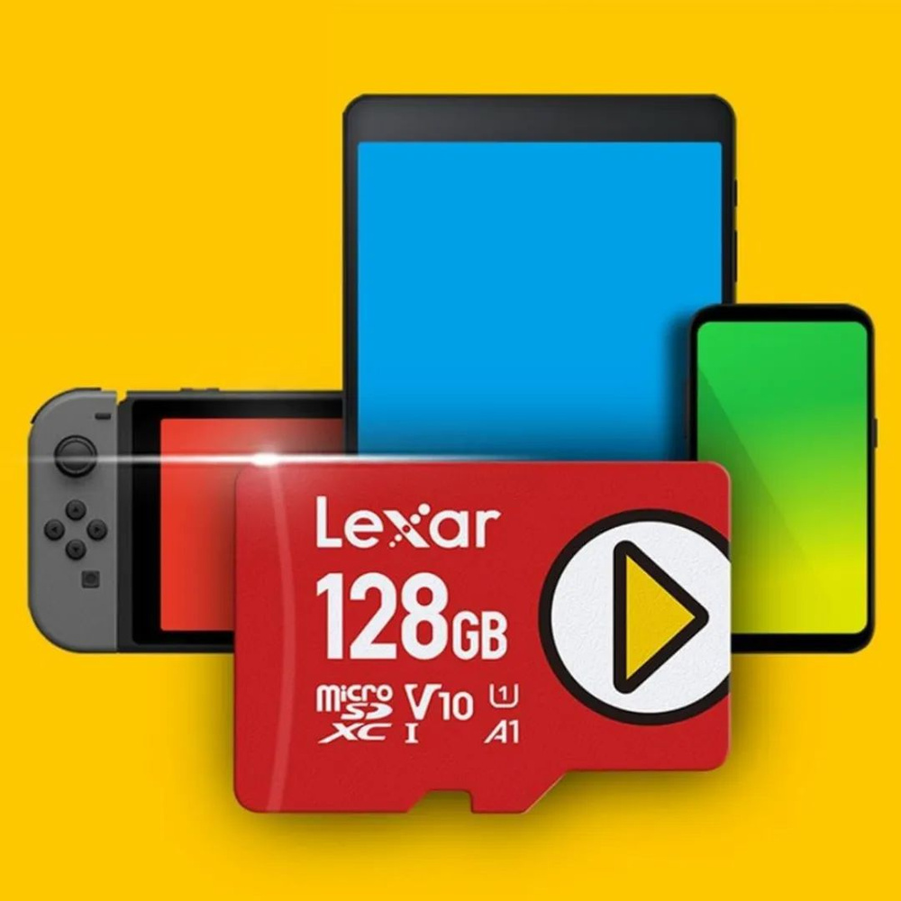 Карта памяти Lexar PLAY MicroSDXC 128GB BL #1