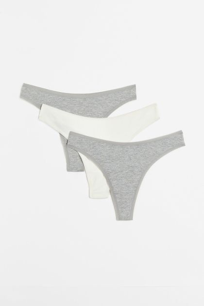 Комплект трусов стринги H&M Thong, 3 шт #1