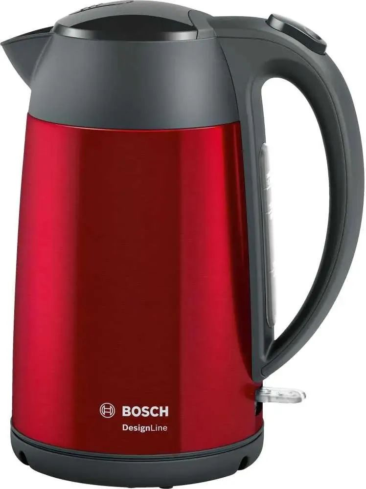 Чайник Bosch TWK3P424 1.7л. 2400Вт красный (нержавеющая сталь) #1