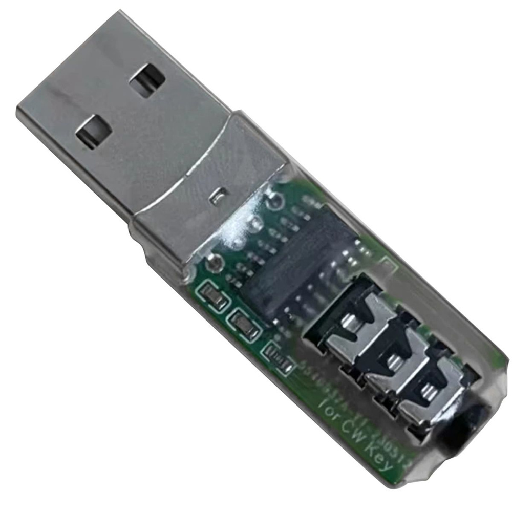 Для VBand Morse USB Key Trainer Vband Mobile Phone Computer Connector Code Trainer Telegraph Key Connection #1