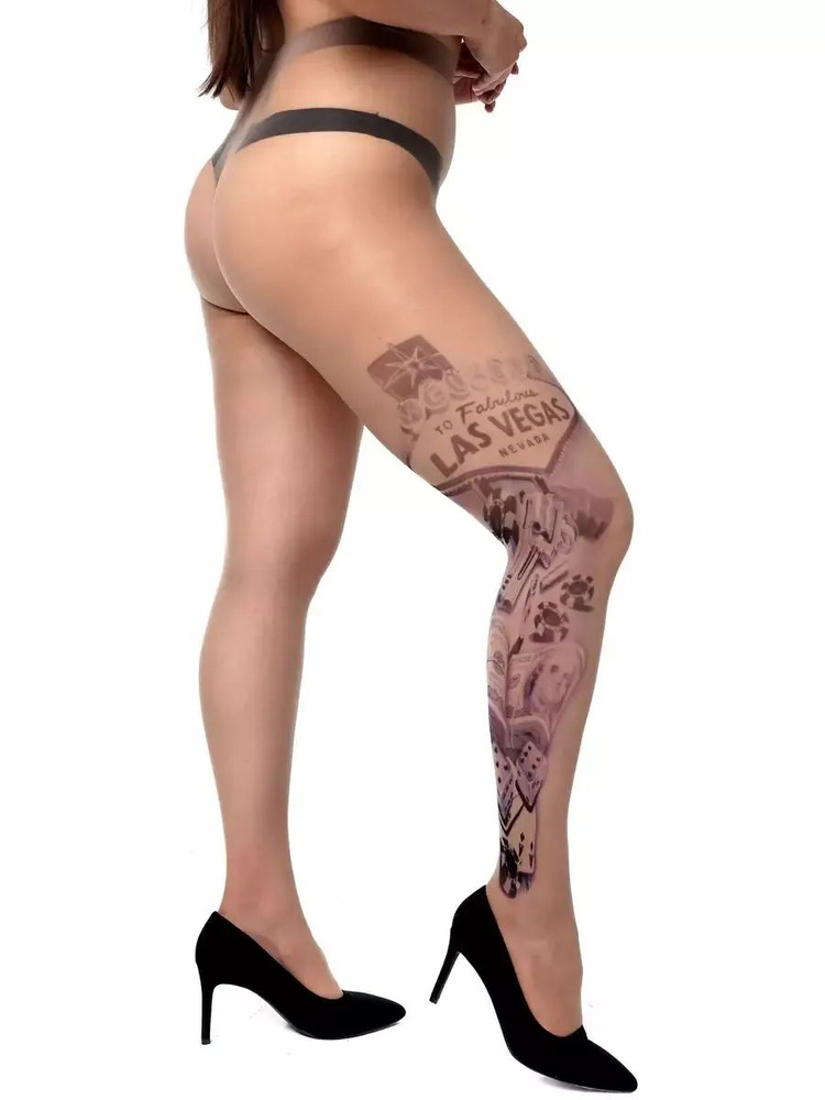 Колготки Stop Tattoo, 40 ден, 1 шт #1